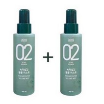 아모스 녹차실감 볼륨 미스트 140ml X 2개