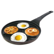 키친아트 금상첨화 IH인덕션 4구 에그 멀티팬 27CM, 단품