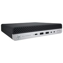 HP EliteDesk 800 G4 Mini Business Desktop - 최대 4.00GHz의 8세대 Intel 6-Core i7-8700T 프로세서 16GB 메모리 512G