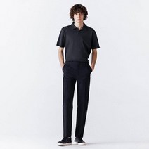 지오다노_뉴코아평촌점_ 필링 현상을 줄여 소재 표면이 깔끔한 테이퍼드핏 여름 쿨소재 슬랙스_11234515