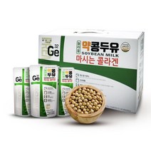 Ge32 놀라움 약콩두유(게르마늄약콩두유) 마시는 콜라겐 150ml 60개입 게르마늄첨가 국산 당뇨 칼슘 임산부 단백질 식사대용 발아콩