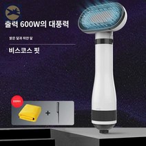 털건조기 반려동물 드라이어 털말리는 기계 털드라이빗 저소음 헤어, 화이트