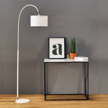 로잔 활장스탠드 거실 침실 조명 화이트, 색상