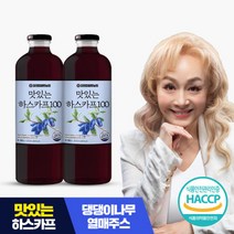 맛있는 하스카프100 댕댕이나무 허니블루베리 1L 2병