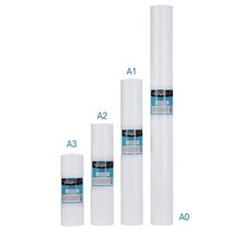 +[플렉스온]+Papidro)칼라잉크젯 플로터롤지 A1(105g 610mmx45m) 용지 OA 설계 도면 디자인+[FLEXON]+