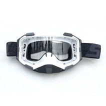 스포트 고글 크로스 바이크 크로스 고글 아웃도어 라이딩 안경 스포츠 헬멧 고글, 19 화이트박스-투명시트9, 하나