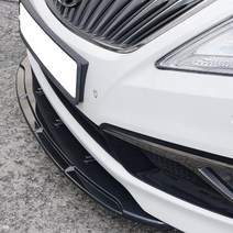 전차종 공용 범퍼 프론트립 가드 에어댐 튜닝, 04. 앵글 타입 (블랙), A TYPE