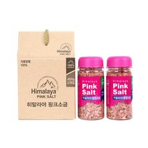캠핌 필수템 희말라야 핑크솔트 400g 답례품 선물세트, 1개