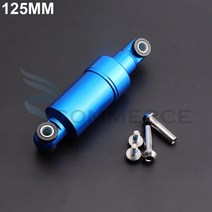 110mm 알루미늄 합금 750lbs 리어 suspensio 충격 흡수 Kugoo M4 전기 스쿠터 자전거 포켓 부품, 07 125mm blue