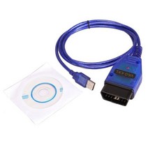 차량점검 OBD2 II USB 케이블 KKL VAG-COM 409.1 VW/Audi/Seat VCDS 용 진단 스캐너, 쇼로
