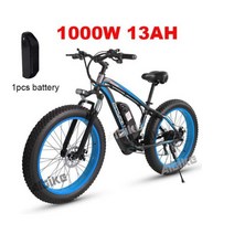 전기자전거 부품 배터리 자전거 악세러리 헬멧 1000W 전기 자전거 26 인치 지방 스노우 비치 크루저