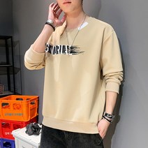 남성 맨투맨 ins 가을 코디 루즈핏 캐주얼 상의 남성 맨투맨