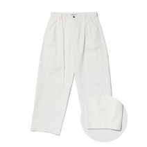 BESLOW [스탠다드]TWISTED SEAM DENIM PANTS_IVORY
