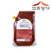 업소용 식자재 대용량 고추명가 떡볶이소스2kg, 고추명가 떡볶이소스 2kg, 2kg