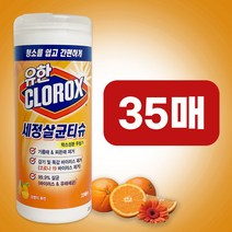유한 세정티슈 청소용티슈 청소 용물티슈 유한크로락스티슈, 1, 본상품선택