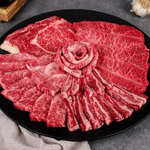 까박 투쁠 한우 모듬 1++ 구이용 한우한판, 한우모듬한판 800g (꽃등심+특수)