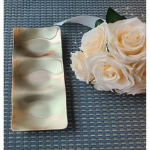 방짜유기 모던 삼절판 나눔접시 세트, 삼절판(나눔접시)1p