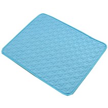 개냉각 매트 여름 패드 고양이 담요 아이스 빨 소파 침대 애완 동물, 01 blue_05 XL-100x70cm