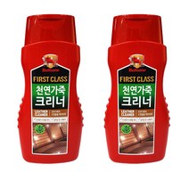 Tsm 불스원 퍼스트클래스 천연가죽크리너 (1+1), 불스원 천연가죽크리너(2개)