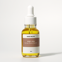 나노레시피 천연 모링가 오일 100% 원액 30ml 퓨어 화장품 김남주 오일 재료 만들기 두피 마사지 비정제 직구 10, 1개
