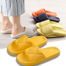 층간소음방지 슬리퍼 쿠션 거실화 푹신한 실내화 거실 실내, [말랑말랑 편안한 슬리퍼] 옐로우(S), [말랑말랑 편안한 슬리퍼] 옐로우, 1개