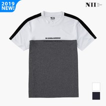 [NII] 공용 가슴배색 폴리카치온 티셔츠_NNUARVM3531