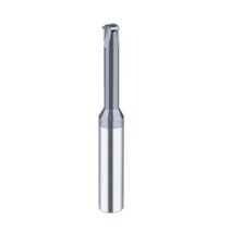 충전식 예초기 엔드밀 1pcs CNC HRC 60 도 카바이드 단일 치아 스레드 밀링 M1 M12 M14 M16 M2 M25 M3M24 솔리드 커터, M14X2.0 D10+Single tooth-black