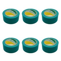 소유 청테이프 면테이프 대용량 녹색 48mm x 24M, 12개입