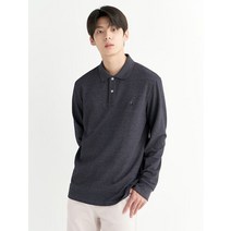 BEAN POLE 애쉬 수피마 코튼 피케 티셔츠