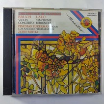 (중고CD)(미사용. MADE IN JAPAN) 브루흐. 랄로. 바이올린 협주곡. 주커만. BRUCH LALO VIOLIN CONCERTO. ZUKERMAN. ZUBIN MEHTA