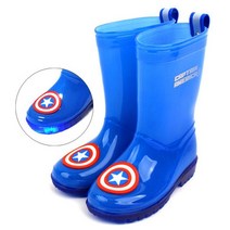 캡틴아메리카 LED 레인부츠 캐릭터 아동장화 여름부츠