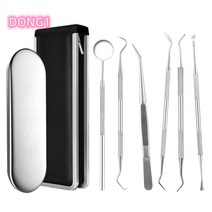 LED 치경 치아관리 덴탈미러 치아내시경 케이스세트 구강경 자가치아진단 Esyuse 증정, 치석제거기