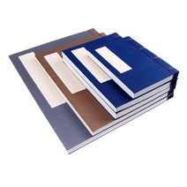 연우필방 한지 방명록 특대 25cmx32cm 전시회 방명록 서예용품