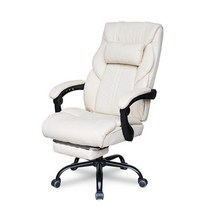 각도조절 푹신하고 편안한 사무실의자 화이트체어 어른용 허리에좋은 공부, 블랙