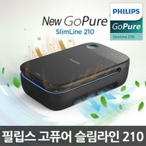 필립스 고퓨어 슬림라인 210 차량용 공기청정기 / 방향제 디퓨져 기능, 고퓨어 슬림라인 210 (GPSL210)