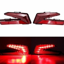 좌우 후미등 후미등 캔암 매버릭 X3 XDS XRS 4X4 터보 DPS 2017 2018 710004744 2 개, [02] red, 2.red