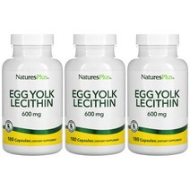 모건몰 난유캡슐 난황유 난황 Lecithin 레시틴 포스파티딜 콜린 180캡슐x3병, 3개