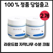 [본사 정품] 수분 보습 충전 건성 속 건조 겨울 수분 크림 추천 라운드랩 자작나무 크림 80 ml 1+1 세트 본품 2개