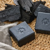 [JAJU/자주] 자주X동구밭 제로바 참숯 고체 클렌징 비누, 화이트, FR