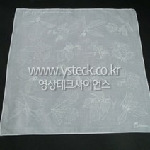 (ART)천연염색용 손수건(한국의 넓은잎 나무들)/