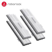 세척 가능한 필터의 원래 Roborock S7 액세서리 분리형 고무 메인 브러시 걸레 천 사이드 브러시 로봇 진공 청소기 부품, CN, Washable Filter 4PC