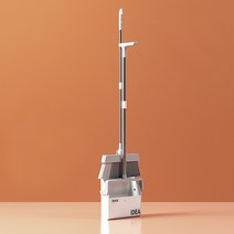 미니플 모던라이프 플라스틱 긴빗자루 만능 빗자루 쓰레받기 쓰레받이 세트 업소용 미용실, 화이트(idea), 1세트