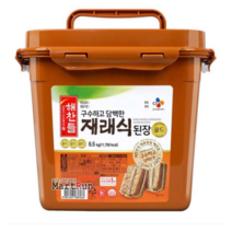 해찬들 재래식 된장 골드 6.5kg 대용량 된장, 2통