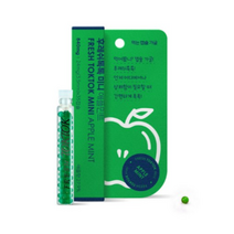 후레쉬톡톡 미니 먹는 캡슐 가글 애플민트, 3개, 840mg