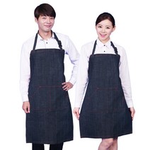 커플 목공 미술 캔버스 작업용 앞치마 AE58, L, AE58 하트청지