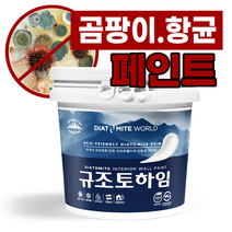 규조토하임 페인트타입 18Kg (색상선택) 곰팡이 결로방지페인트 벽지 친환경 천연 단열 베란다, 푸른하늘B, 1개