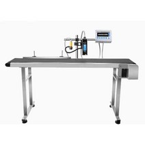 자동 플라스틱 병 날짜 레일 각인기 유통기한 마킹기, 25.4mm 프린터 + 브래킷 + 테이블