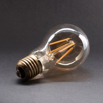 [YE] COB A60 LED 4W 에디슨 램프, 전구색