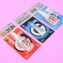 [V] 순간 접착제 313N 20g 접착제 얼룩 제거제 10ml [O], 제거제 R.G-10
