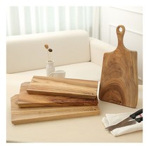 [플라팜] 원목나무도마 손잡이도마 빵도마 캄포나무도마 호주캄포도마(1호), 선택:캄포 1호 손잡이 빵도마